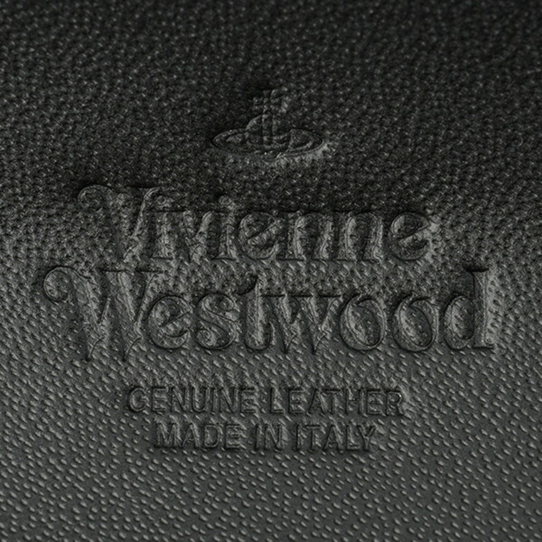 Vivienne Westwood(ヴィヴィアンウエストウッド)の新品 ヴィヴィアン ウエストウッド Vivienne Westwood 2つ折り財布 ブラック レディースのファッション小物(財布)の商品写真