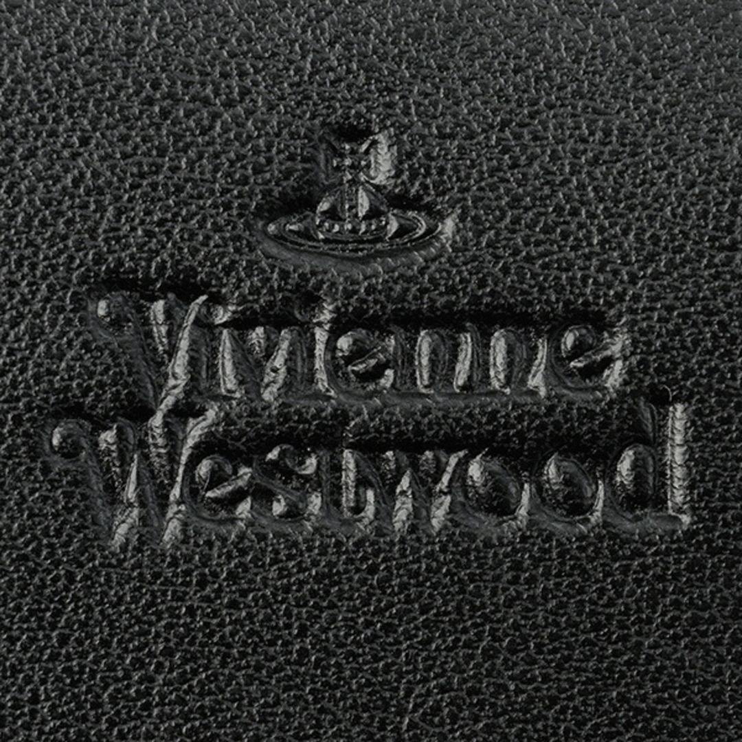 新品 ヴィヴィアン ウエストウッド Vivienne Westwood 長財布 ミニブラックグレー