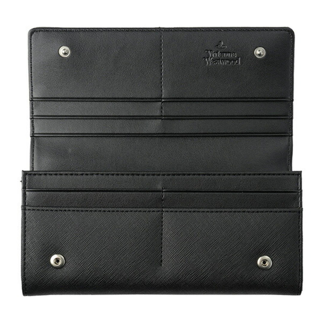 Vivienne Westwood(ヴィヴィアンウエストウッド)の新品 ヴィヴィアン ウエストウッド Vivienne Westwood 長財布 ブラック レディースのファッション小物(財布)の商品写真