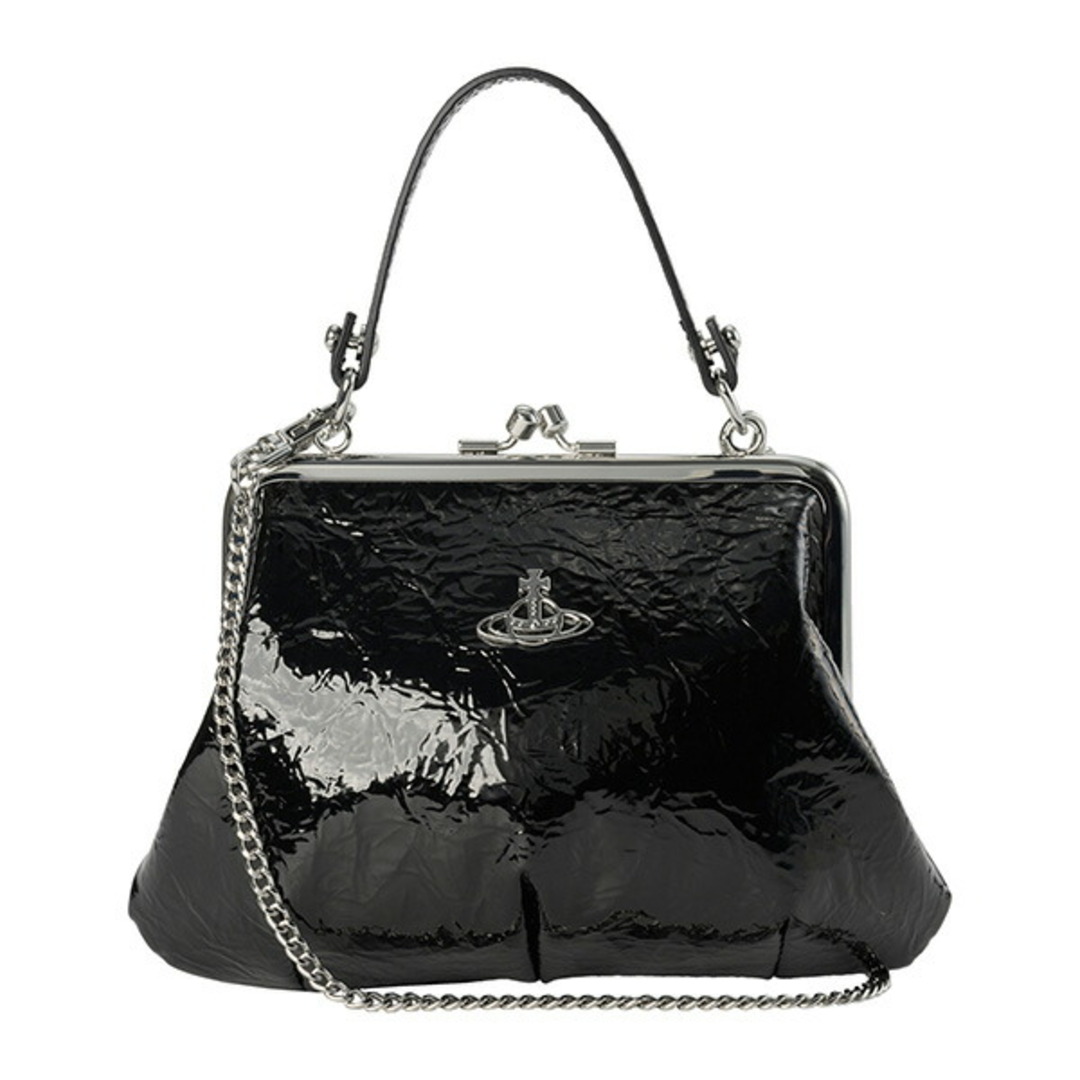 Vivienne Westwood(ヴィヴィアンウエストウッド)の新品 ヴィヴィアン ウエストウッド Vivienne Westwood ショルダーバッグ ブラック レディースのバッグ(ショルダーバッグ)の商品写真