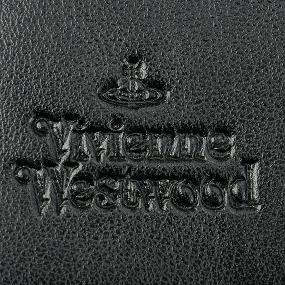 Vivienne Westwood(ヴィヴィアンウエストウッド)の新品 ヴィヴィアン ウエストウッド Vivienne Westwood 2つ折り財布 ブラック レディースのファッション小物(財布)の商品写真