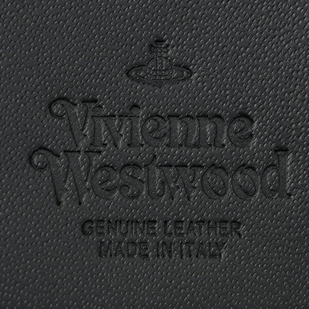 Vivienne Westwood(ヴィヴィアンウエストウッド)の新品 ヴィヴィアン ウエストウッド Vivienne Westwood 3つ折り財布 ブラック レディースのファッション小物(財布)の商品写真