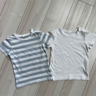 ムジルシリョウヒン(MUJI (無印良品))の無印良品　Tシャツ2枚(Tシャツ/カットソー)