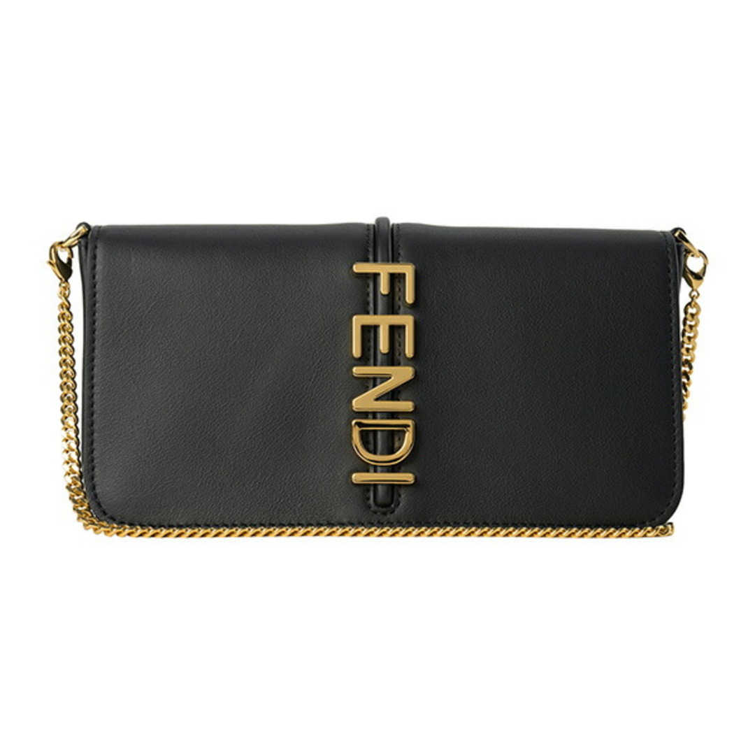 FENDI  フェンディ　ショルダーバッグ　ブラック