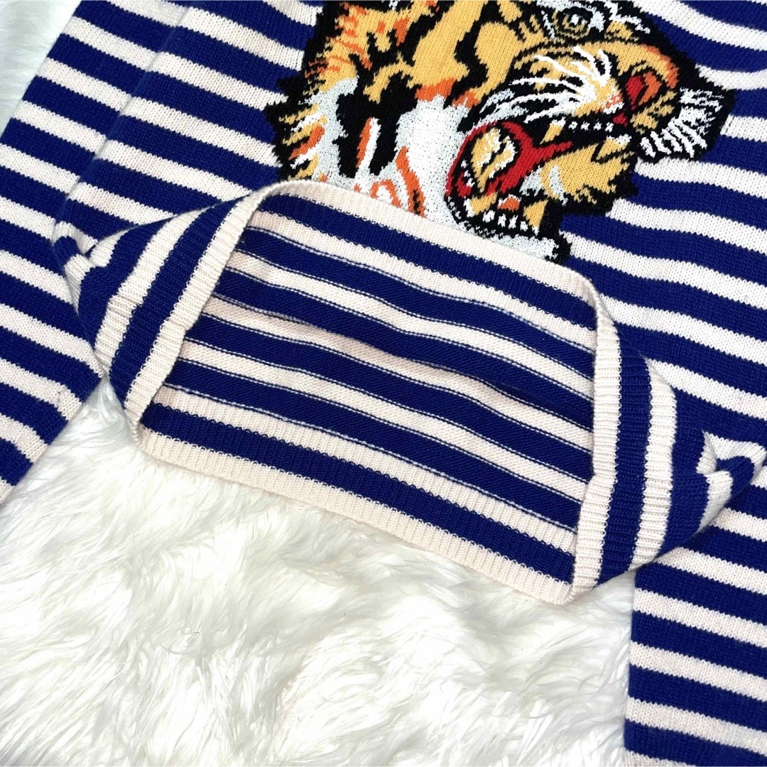 Gucci グッチ セーター ボーダー ニット tigar 虎-