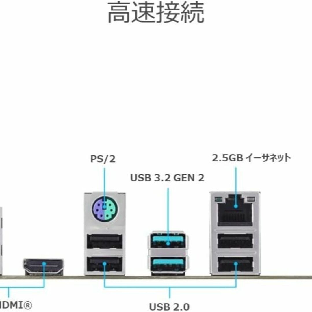 Core i5 13500+マザーボード PRIME B760M-A D4セット スマホ/家電/カメラのPC/タブレット(PCパーツ)の商品写真