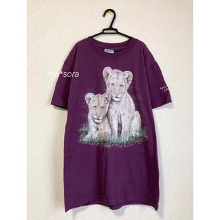 サンタモニカ(Santa Monica)のvintage アニマル プリント Tシャツ itimi jantiques(Tシャツ(半袖/袖なし))