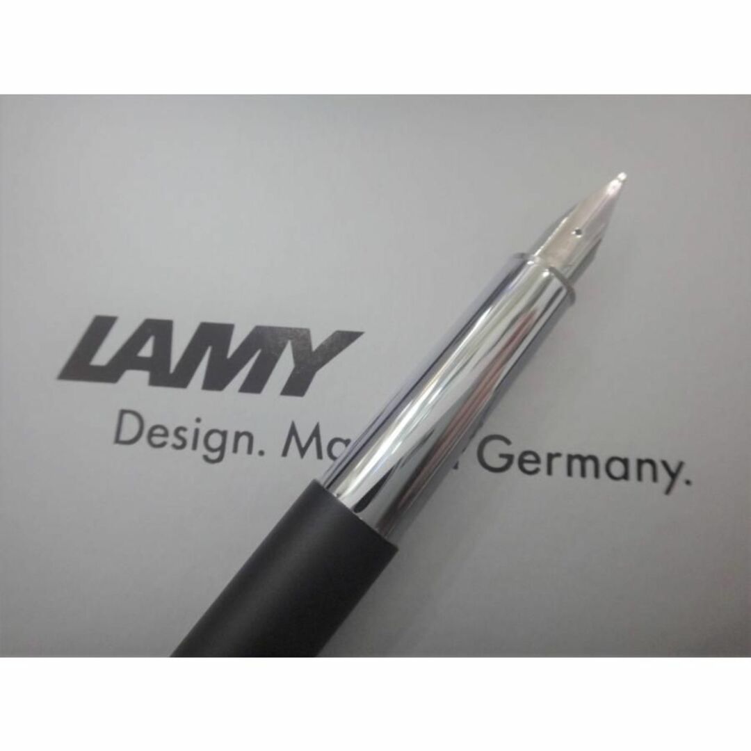 ★未使用 極美品 LAMY ラミー スカラ 万年筆 マットブラック B 付属付き