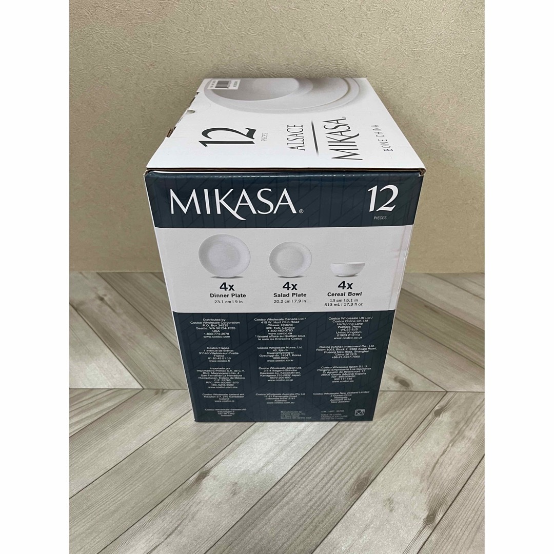 MIKASA(ミカサ)のMIKASA ミカサ ディナーウェア　12PIECES インテリア/住まい/日用品のキッチン/食器(食器)の商品写真