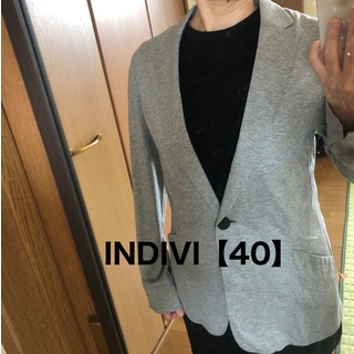 インディヴィ(INDIVI)の【INDIVI】【40】カーディガン　ジャケット(カーディガン)