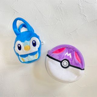 ★美品★即納 ポケモン ポーチ ポッチャマ マスターボール(キャラクターグッズ)