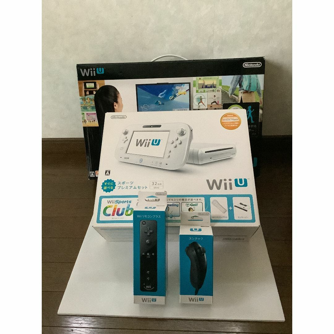 Wii U - 任天堂 Wii U すぐに遊べるスポーツプレミアムセット＋周辺 ...