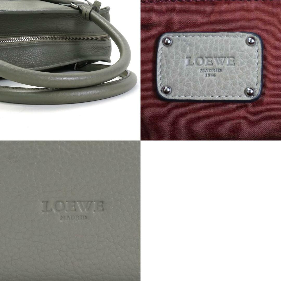 ロエベ LOEWE ハンドバッグ レザー カーキ レディース 送料無料 h29450a 9