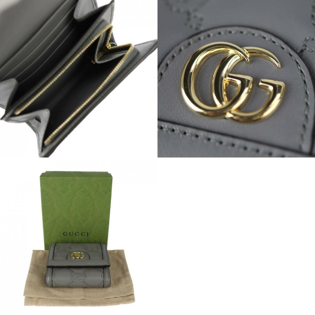 Gucci - GUCCI グッチ GGマトラッセ 二つ折り財布 723799 キルティング