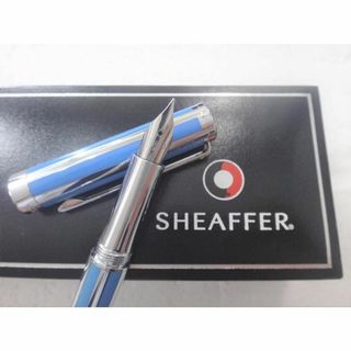 シェーファー(SHEAFFER)の★シェーファー 万年筆 M インテンシティ スカイブルーストライプ★(ペン/マーカー)