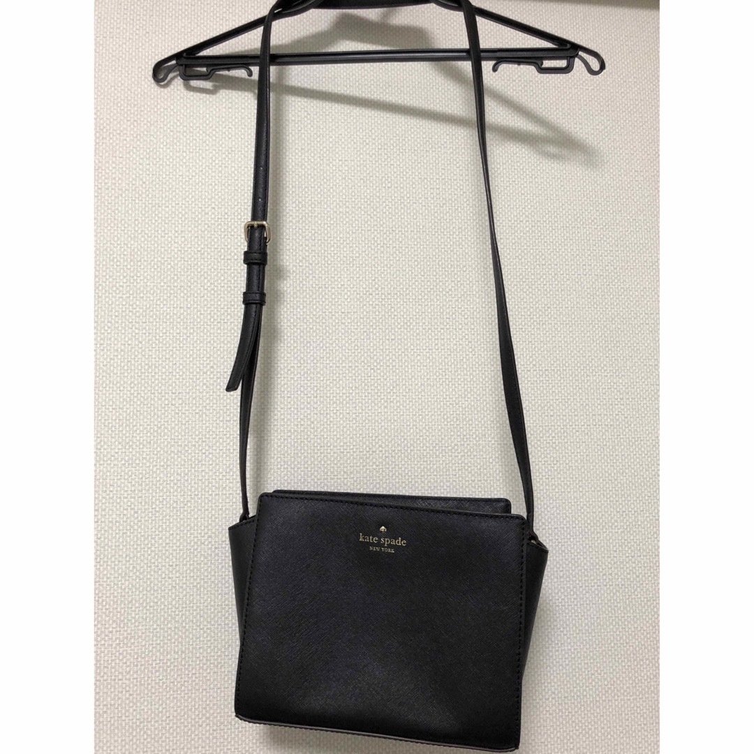 kate spade ケイトスペード　ショルダーバッグ　黒　ブラック　BLACK