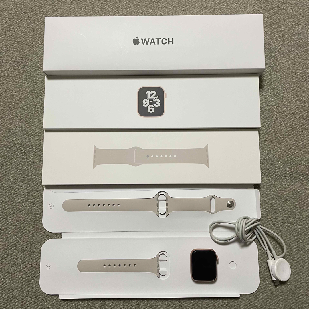 人気商品販売中 AppleWatch SE 第1世代 ゴールド 家電・スマホ・カメラ