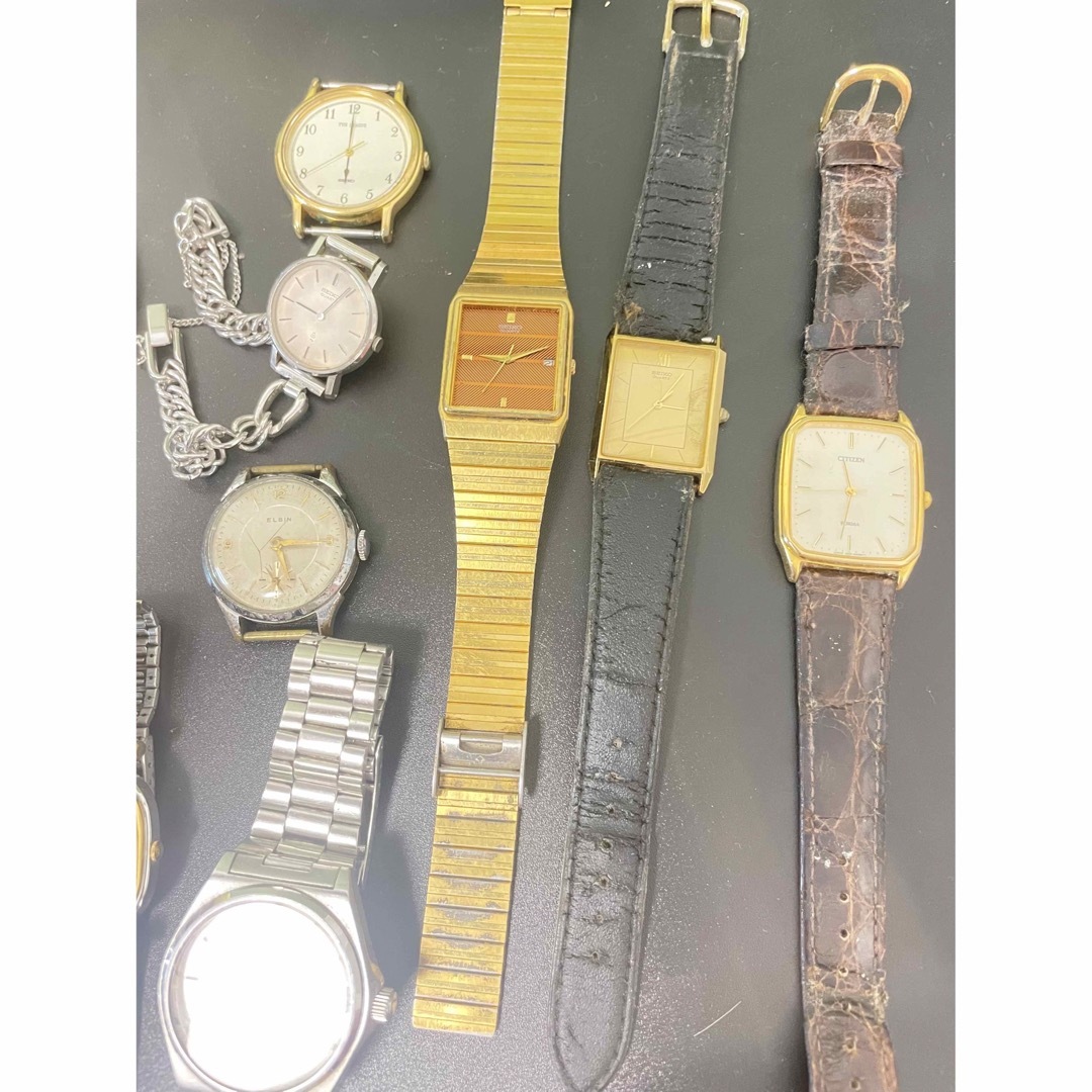 セイコー、カシオ、シチズン等　メンズ腕時計セット　14本　ジャンク品 メンズの時計(腕時計(アナログ))の商品写真