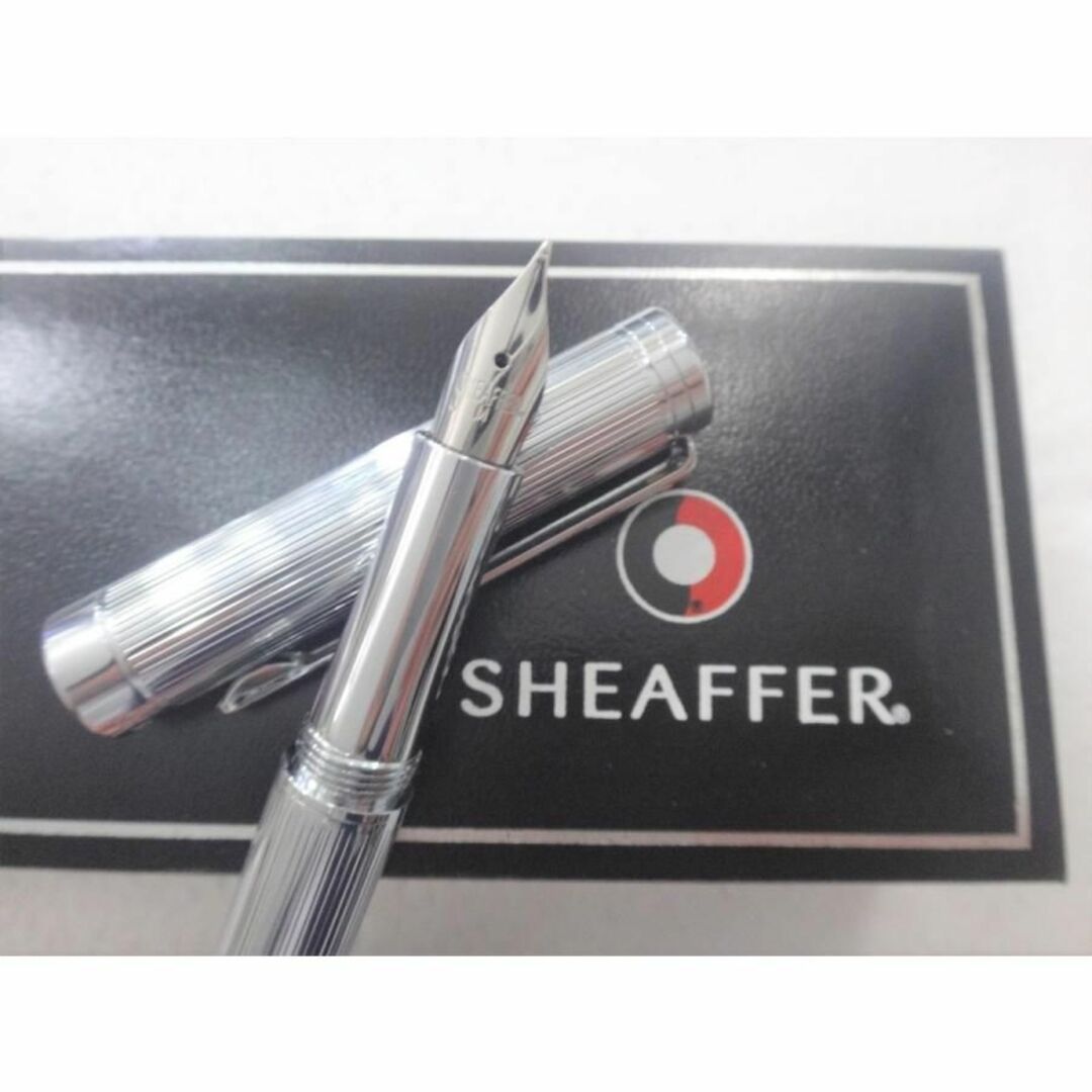 ★SHEAFFER シェーファー 万年筆 M インテンシティ ラインクローム★