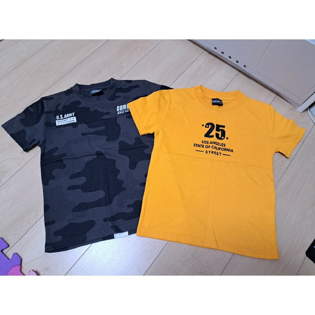 新品☆H&M☆Tシャツ　2枚まとめて　130㎝