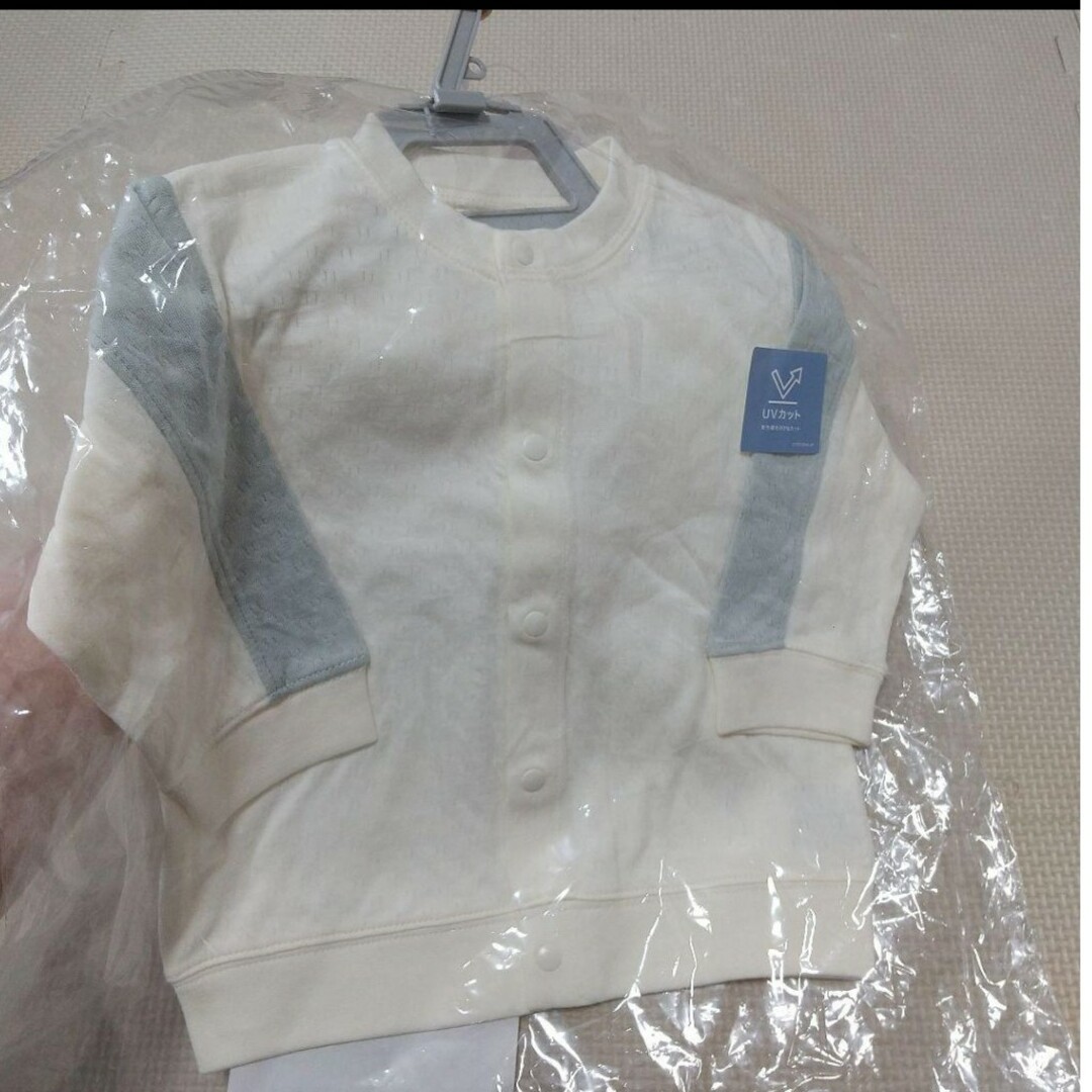 【新品】UVカット ブルゾン 70 キッズ/ベビー/マタニティのベビー服(~85cm)(ジャケット/コート)の商品写真