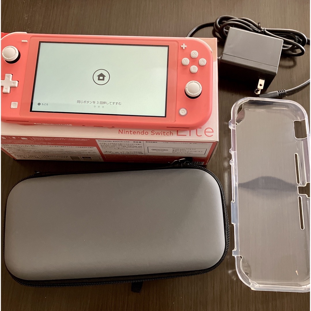 Nintendo Switch LITE コーラル＆スプラトゥーンセット美品