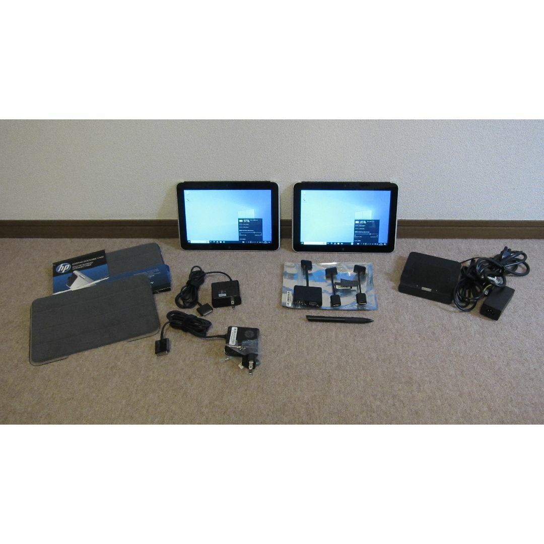 【HP】ElitePad1000 G2　2台+アクセサリ類スマホ/家電/カメラ