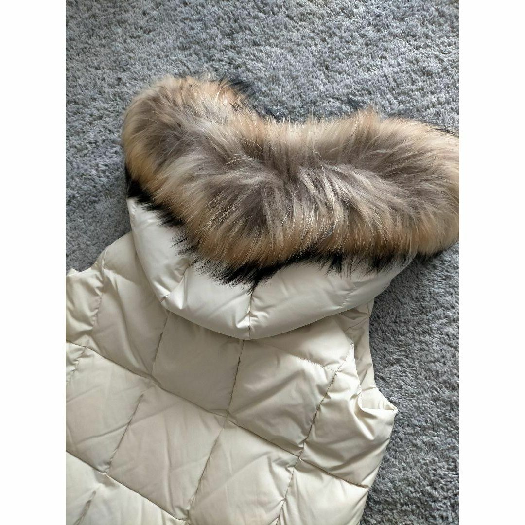 新品 タトラス 21AW ZALAGA ダウンベスト ファー 2