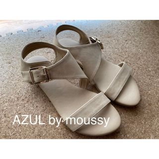 アズールバイマウジー(AZUL by moussy)のAZUL by moussy サンダル Mサイズ フラットサンダル(サンダル)