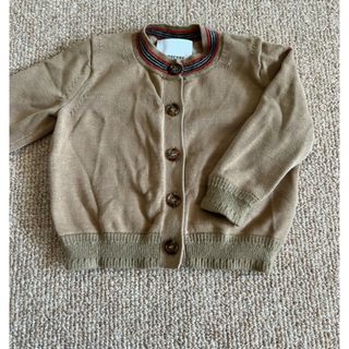 新作低価 BURBERRY - BURBERRY カーディガン カシミア100% 子供服 80cm