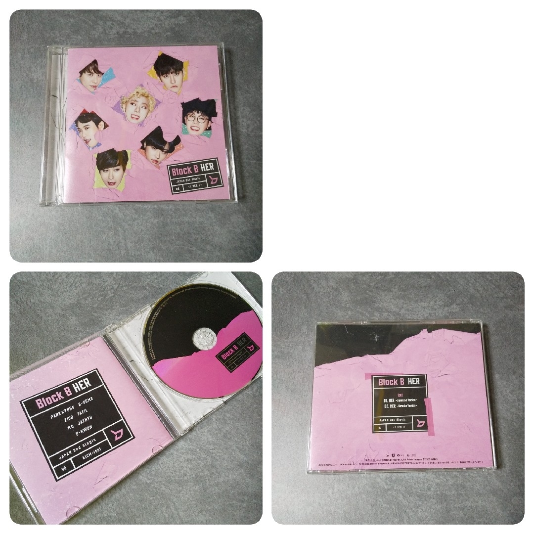 Block.B【日本盤】HER ランダム特典生写真6枚セットなど☆の Block.B【日本盤】HER ランダム特典生写真6枚セットなど☆の