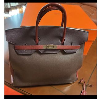 エルメス(HERMES)のエルメス　オータクロア36 トリコロール(ハンドバッグ)