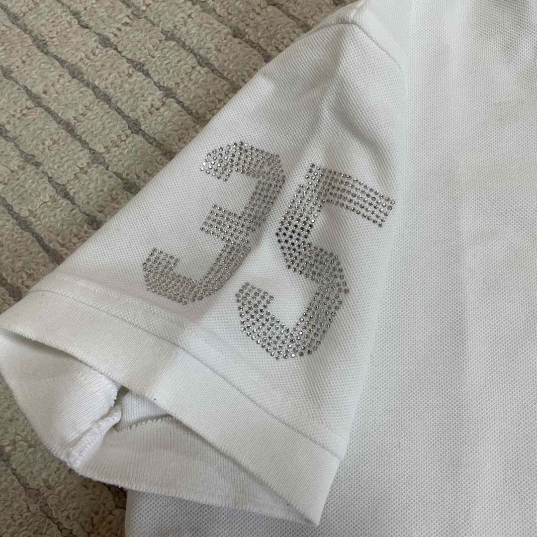 MARK&LONA(マークアンドロナ)のマークアンドロナ　ポロシャツ　ゴルフ　白　L メンズのトップス(ポロシャツ)の商品写真