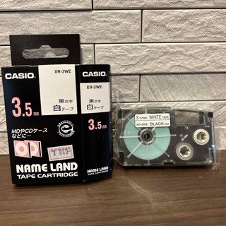 カシオ(CASIO)のネームランド テープ 3.5ミリ Name Land 3.3mm(オフィス用品一般)