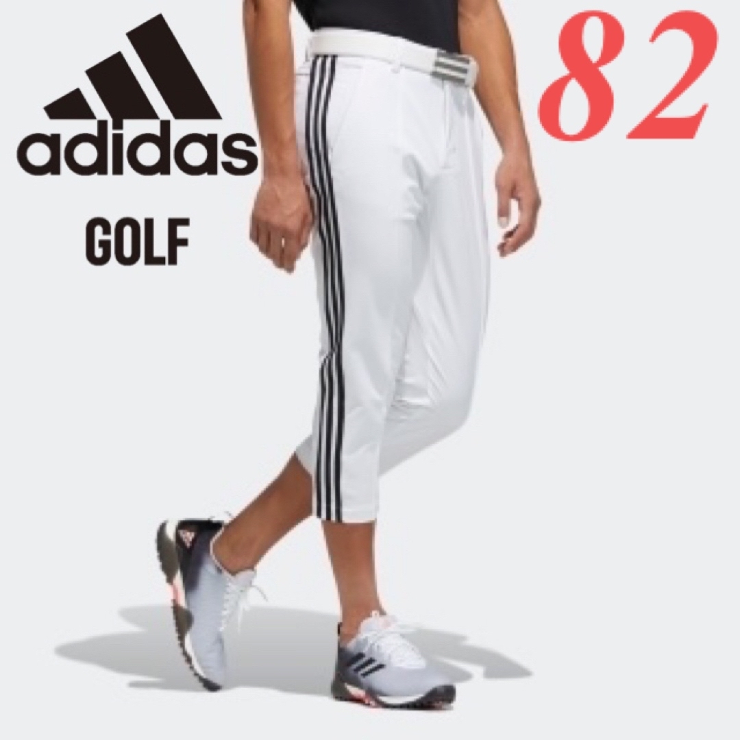 adidas ゴルフウェア パンツ サイズ82 メンズ 黒