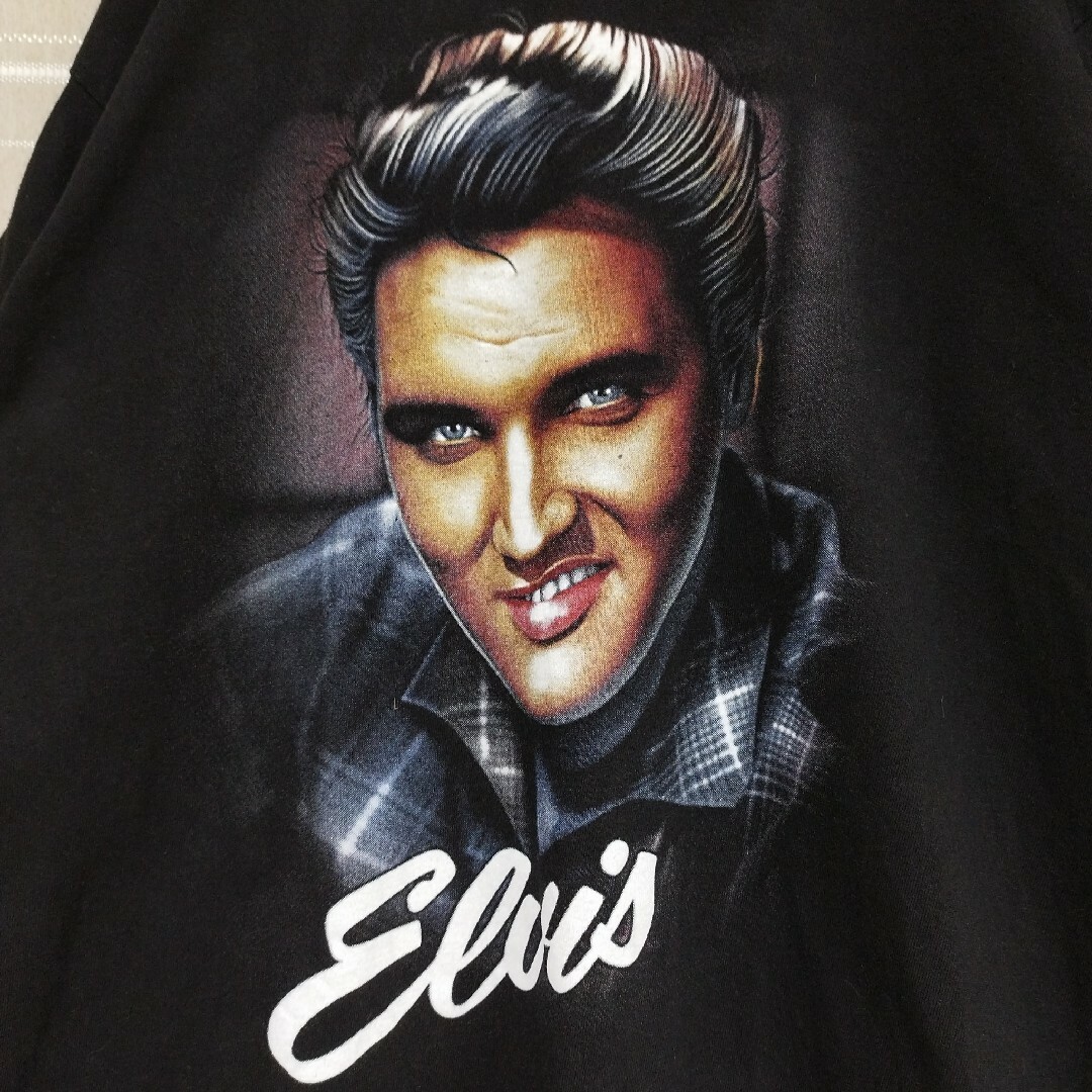 エルビスプレスリーELVISバンドTシャツtシャツバンtロック半袖ムービー映画黒