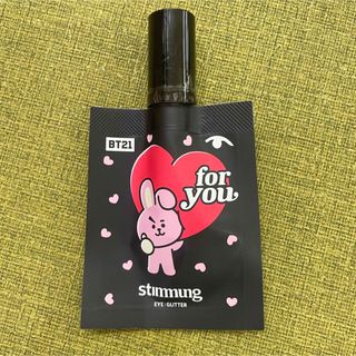 ビーティーイシビル(BT21)のスティモン BT21 アイグリッター アイシャドウ サクラピンク(アイシャドウ)