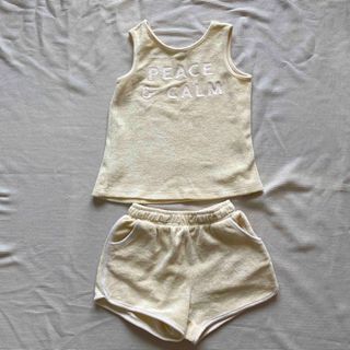 ザラキッズ(ZARA KIDS)のZARA パイル生地セットアップ(Tシャツ/カットソー)