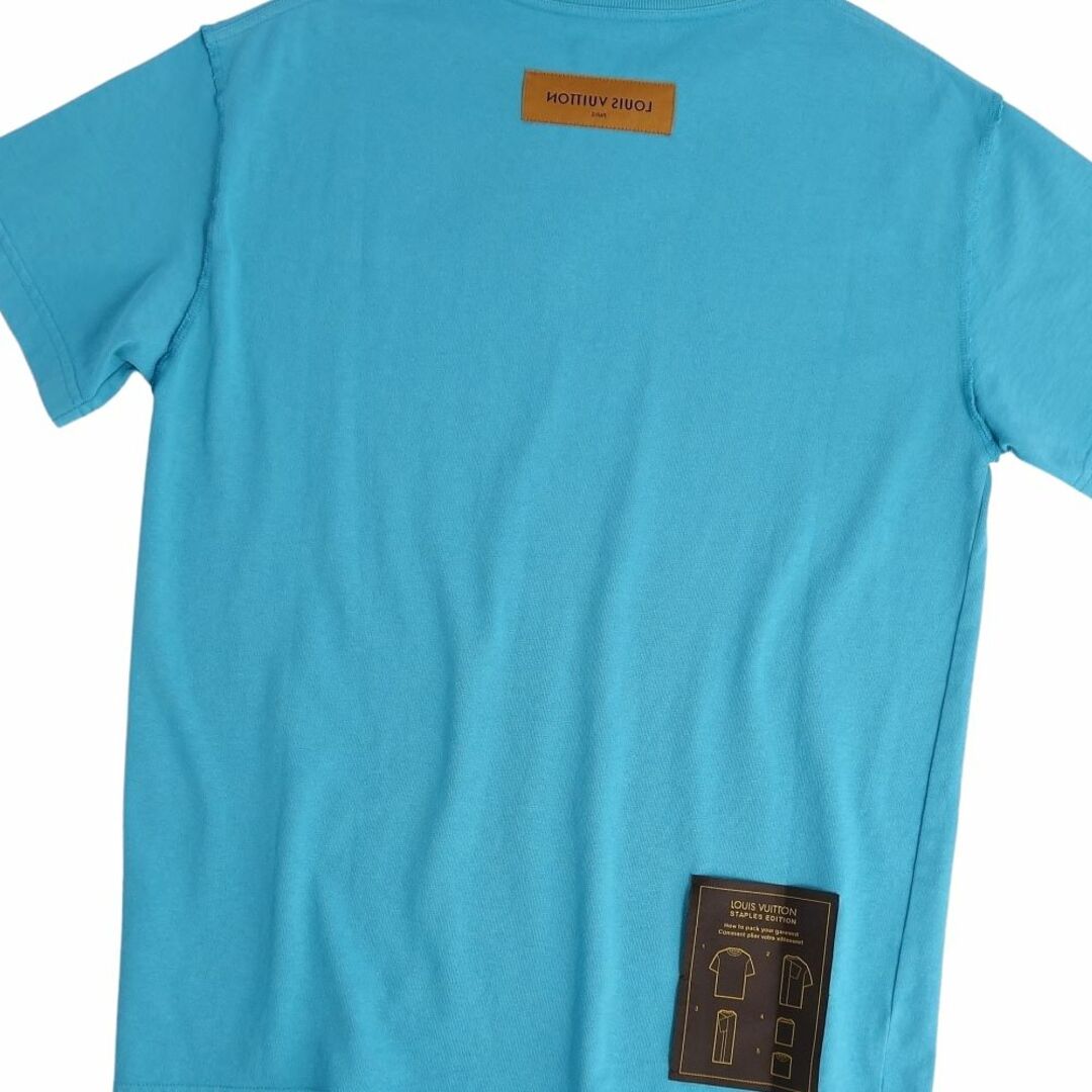 正規品 新品 未使用 ルイヴィトン 半袖Tシャツ 反転ロゴ ブラック チェーン
