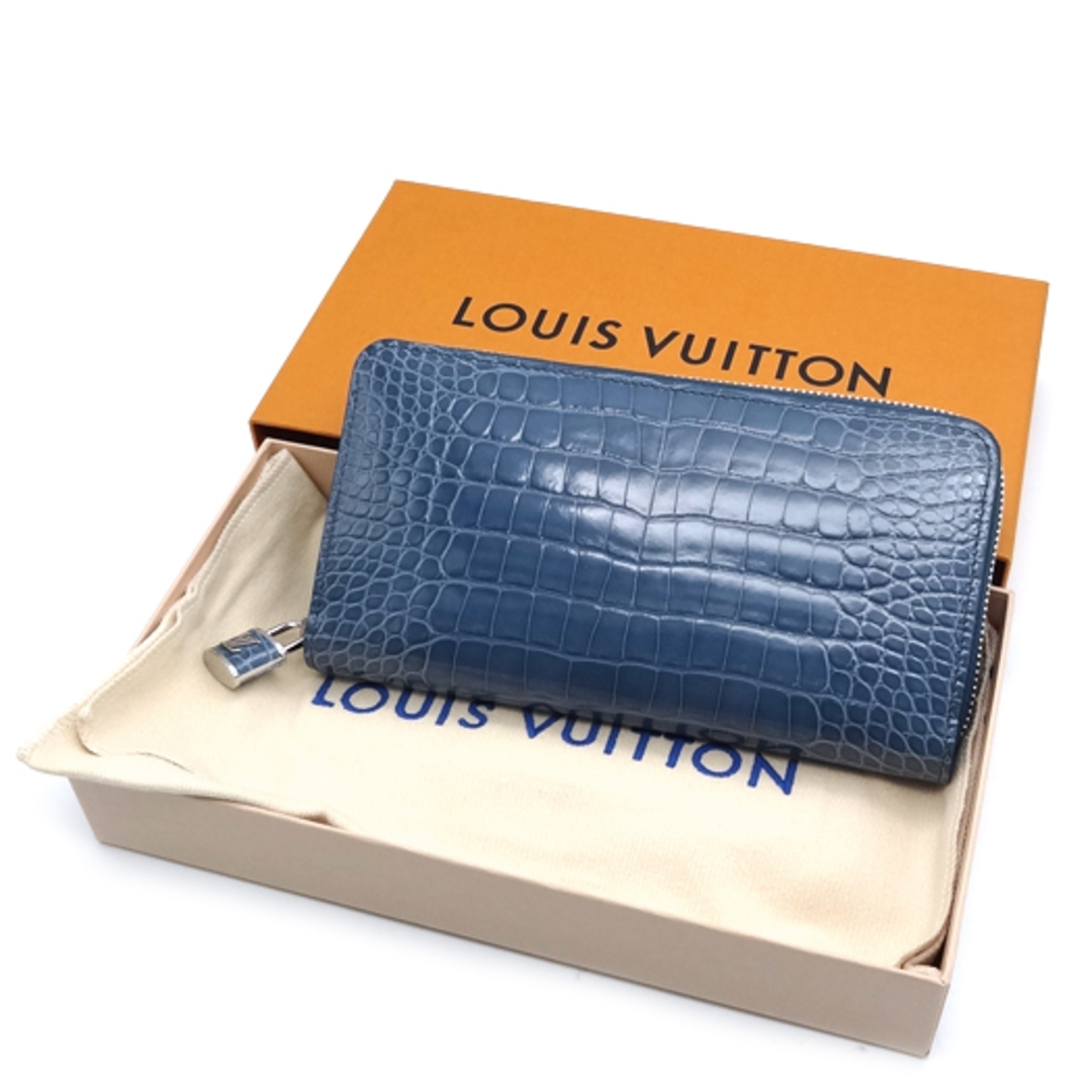 LOUIS VUITTON - ルイ ヴィトン ジッピーウォレット クロコダイル