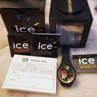 アイスウォッチ(ice watch)の【ICE Flower】保証書付き／ボタニカル柄／男女兼用(腕時計)