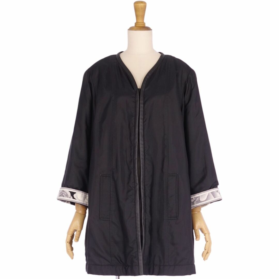 LEONARD - 美品 レオナール LEONARD FASHION コート ジャケット 裏花柄