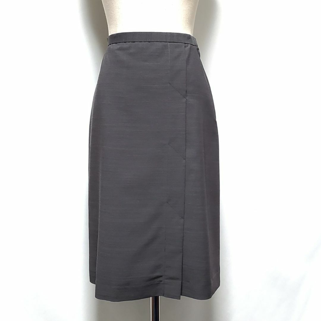 OZOC(オゾック)のオゾック レディース ひざ丈 グレー スカート サイズ36 （約Sサイズ相当） レディースのスカート(ひざ丈スカート)の商品写真