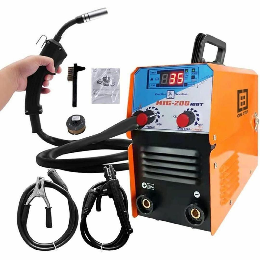 野花 卯月 溶接機 半自動 アーク溶接 両用 インバーター 100v 200v兼用