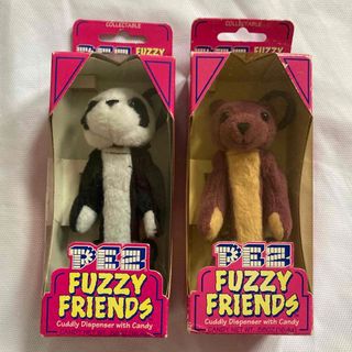 PEZ FUZZY FRIENDS☆2体セット(キャラクターグッズ)