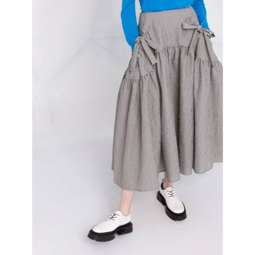 CECILIE BAHNSEN JUSTICE SKIRT グレー | www.gamescaxas.com