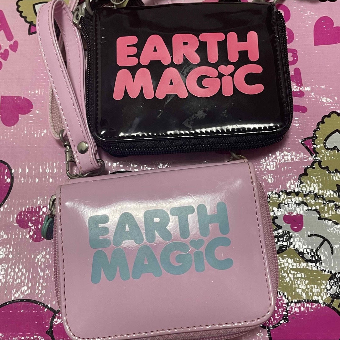EARTHMAGIC(アースマジック)のピンキー　財布　ポシェット  キッズ/ベビー/マタニティのこども用ファッション小物(財布)の商品写真