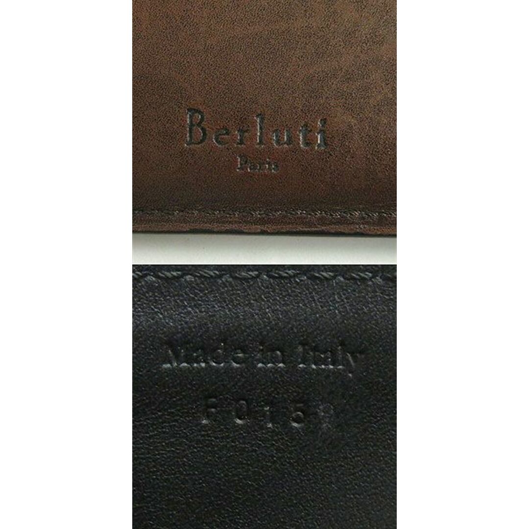 Berluti - 良品▽Berluti ベルルッティ ロゴ刻印入り カリグラフィ