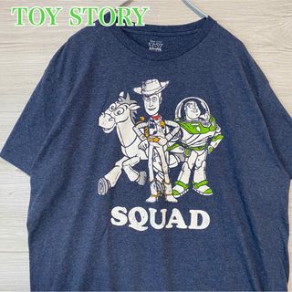 ディズニー(Disney)の【入手困難】トイストーリー　Tシャツ　XLサイズ　ウッディー　バズ　一点物(Tシャツ/カットソー(半袖/袖なし))