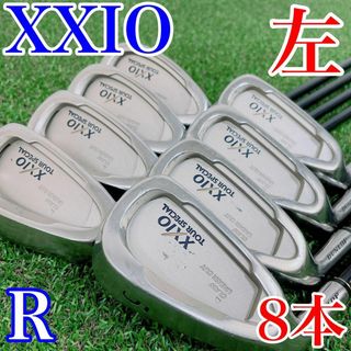 公式 【レフティ!】XXIO MP100 メンズ アイアンセット8本 純正